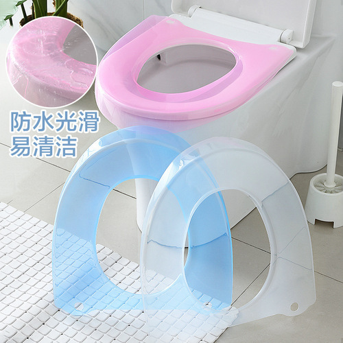 Toilet seat cover bathroom toilet seat cushion shared magic four seasons universal plastic toilet seat home waterproof dirty isolation