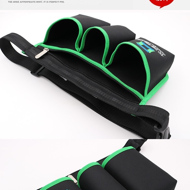 Tool Bag Waist Bag Can Hold a Mobile Phone, Oxford Cloth Multifunctional Cleaning Service Shopping Mall Property Management Cashier Storage Tool Box