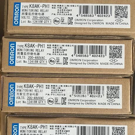 原装正品OMRON欧姆龙K8AK-VS2 K8AK-AW2假一赔十