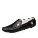 2023 Winter New Men's Shoes Genuine Leather Shoes Men's Fashionable Korean Style Casual Leather Shoes Men's Set of Foot Soft Sole Slip-on