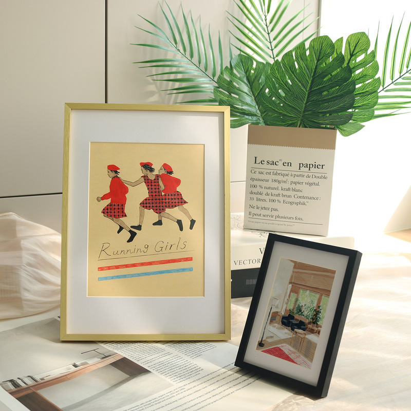 Aluminum Alloy Photo Frame Narrow-Edge Metal Picture Frame Aluminum Alloy Photo Frame for Wall Hanging 7inch 10inch A4 Size 4K8K Photo Frame Aluminum Alloy Photo Frame Narrow-Edge Metal Picture Frame Aluminum Alloy Photo Frame for Wall Hanging 7inch 10inch A4 Size 4K8K Photo Frame