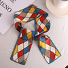 Hair accessory, fashionable headband with bow, Korean style, thin weaving