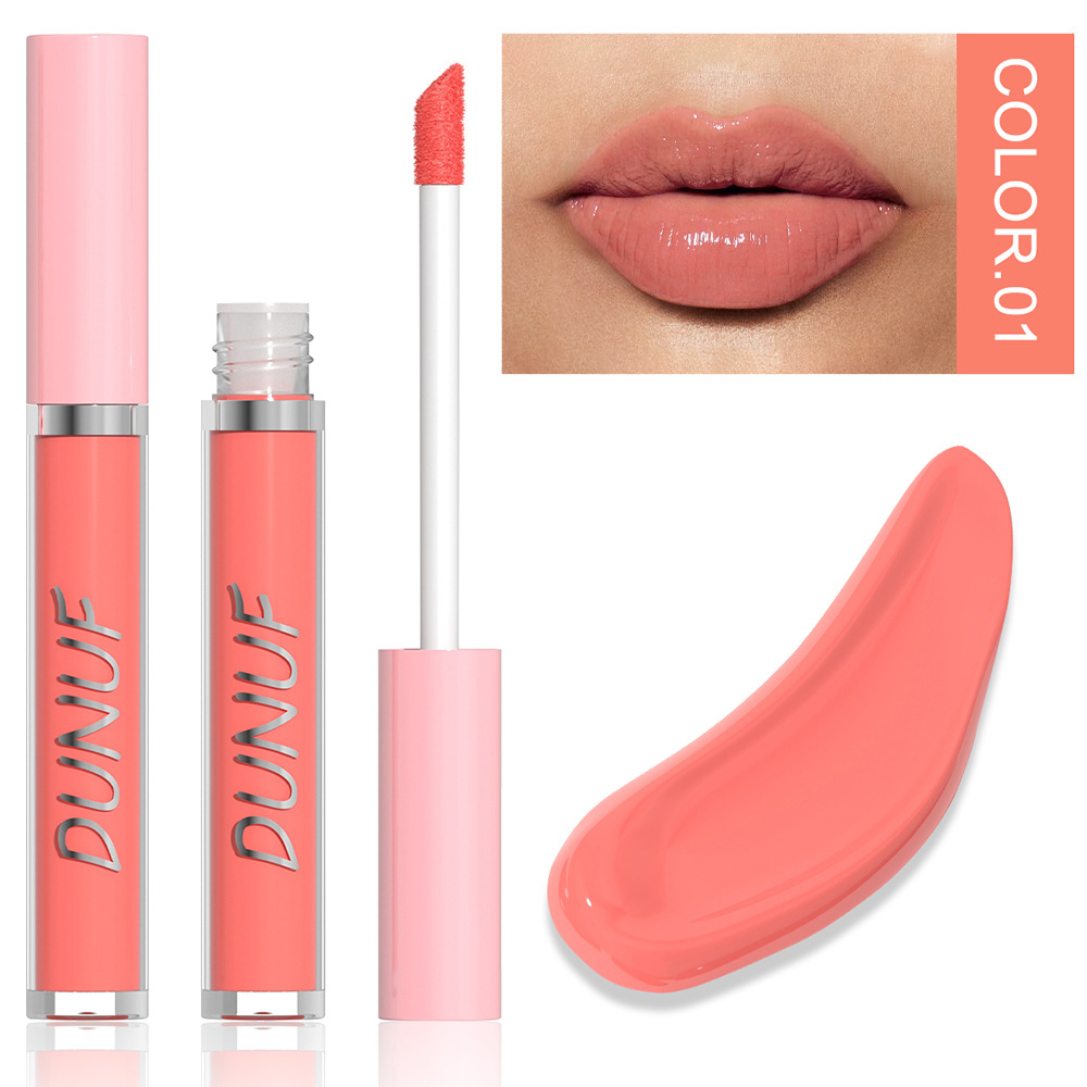 Check out DUNUF 16-color Moisturizing and nourishing Mirror Lip Gloss! Link Disclaimer - For Foreign trade only undefined