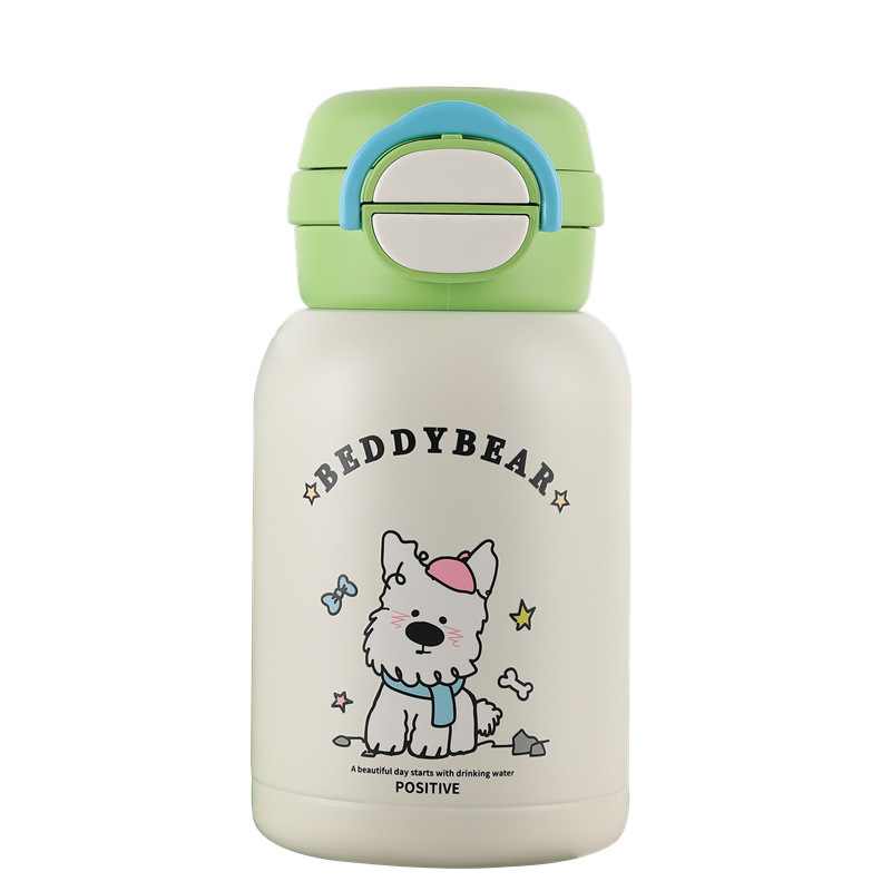 カップベア ウエストハイランドシリーズ 魔法瓶カップ かわいい犬 日本製 子供用ケトル 高価値 ステンレス スポーツウォーターカップ|undefined