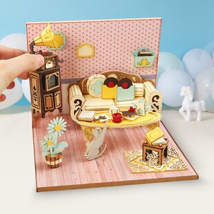 ��������ͯ�ֹ�DIYС��ƴ�b���ģ�ͽ��BС������������Y����Ů