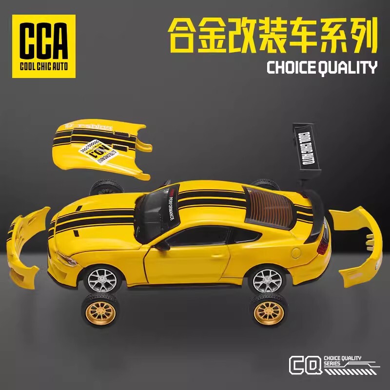 Colorful Alloy Modified Model Series Model Mustang Jimny Defender Dodge Collection Ornaments Gift Toys