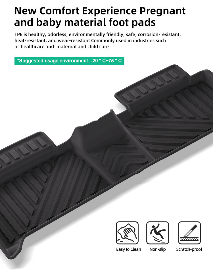 TPE Car Floor Mats & Trunk Mat for Chery JAECOO 5 EV 2025