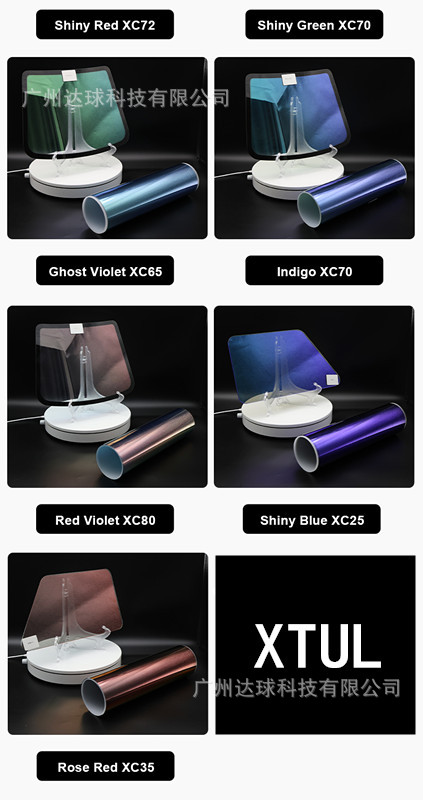 Car Solar Film, Purple Light Reflective Film, Privacy Film, Car Window Film, Front Windshield Film, Exclusively for Cross-Border Supply