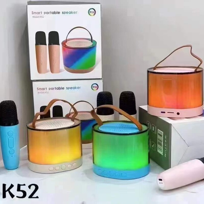 K 12スピーカーk 52 bluetoothオーディオ屋外ポータブルスピーカーk歌娯楽無線マイク家庭KTVオーディオ|undefined