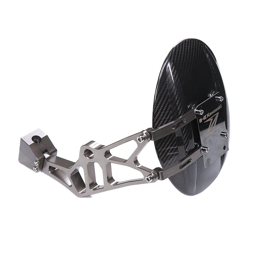 Suitable for Kawasaki Kawasiki Z1000 motorcycle modified carbon fiber backing CNC rear fender/mud shield