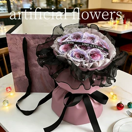 鲜花花艺制品;永生花;仿真花