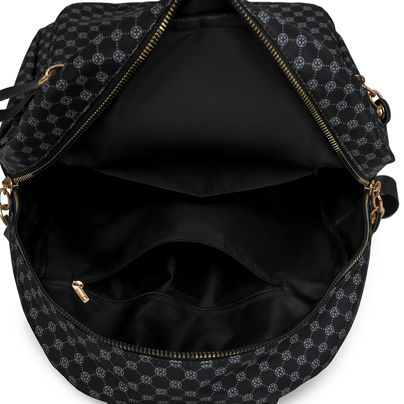 2024 otoño nuevo estilo casual señoras PU mochila moda retro de gran capacidad para viajes al aire libre mochila mochila escolar marea