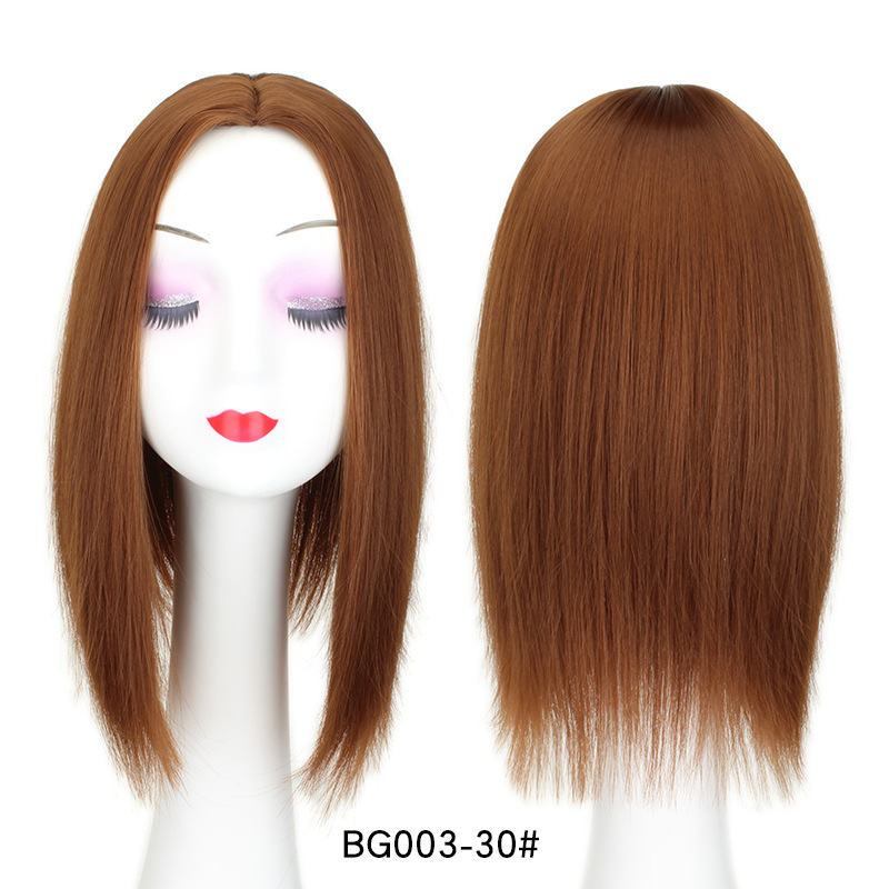 Women's Simple Style Multicolor Casual High Temperature Wire Straight Hair Wigs display picture 12