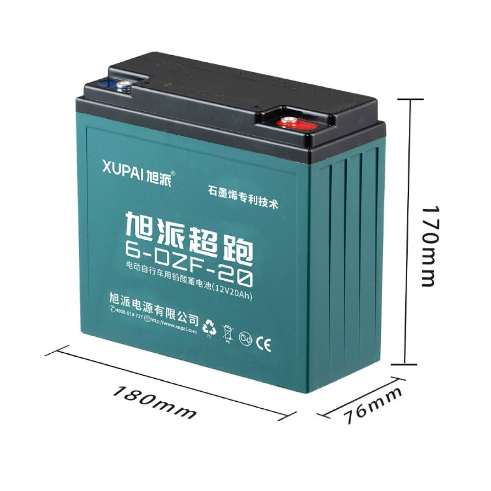 Batería Xuepai 12v20ah barraca de iluminación eléctrica 6 - DZF - 20 batería de plomo - ácido mercado nocturno
