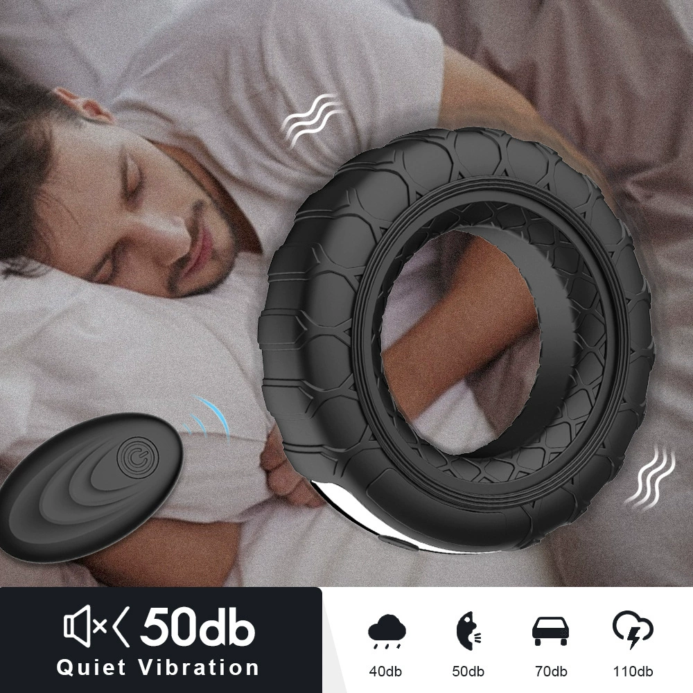 Silicone men's massager, (Cross-border trading), remote control, vibration