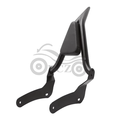 Applicable to this T CMX500/300 Rebel modified passenger armrest rear backrest pointed bow backrest 17-23 (Motorcycle cushion) - black