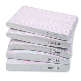 源头工厂 指甲锉 美甲锉 双面打磨条美甲锉条专用磨砂条修甲工具