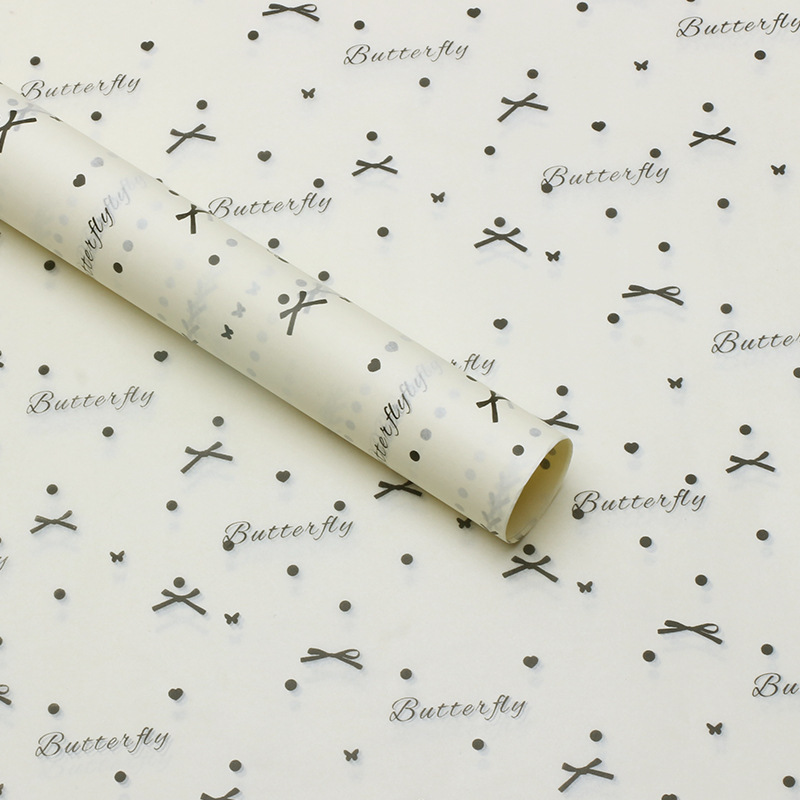 Huaxi amor arco de papel de Sydney flores de papel de embalaje de flores de papel de flores de papel de embalaje de flores materiales de flores