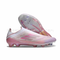 莆田厂家批发F50低帮足球鞋无鞋带FG长钉男儿童训练footballboots