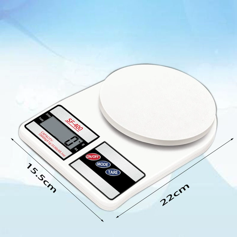 Sf-400 mini electronic scale kitchen food baking scale small gram of small grams of medicinal materials electronic scale cross-border product weighing