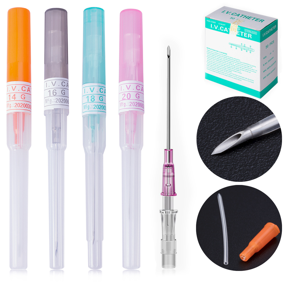 Cross -border new talk catheter needle catheter automatically fall…