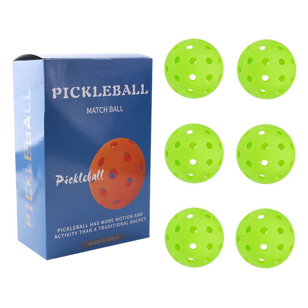 40-Hole Injection-Molded Pickleball Peripheral Cross-Border Training Pickleball Professional Pickleball Rotational Molding Ball 48-Hole Franklin