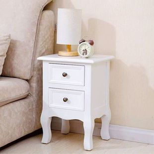 American Storage Bedside Table Color Shadow Display Window Storage Cabinet Balcony Cabinet Scandinavian Solid Wood Bucket Cabinet Picture Color