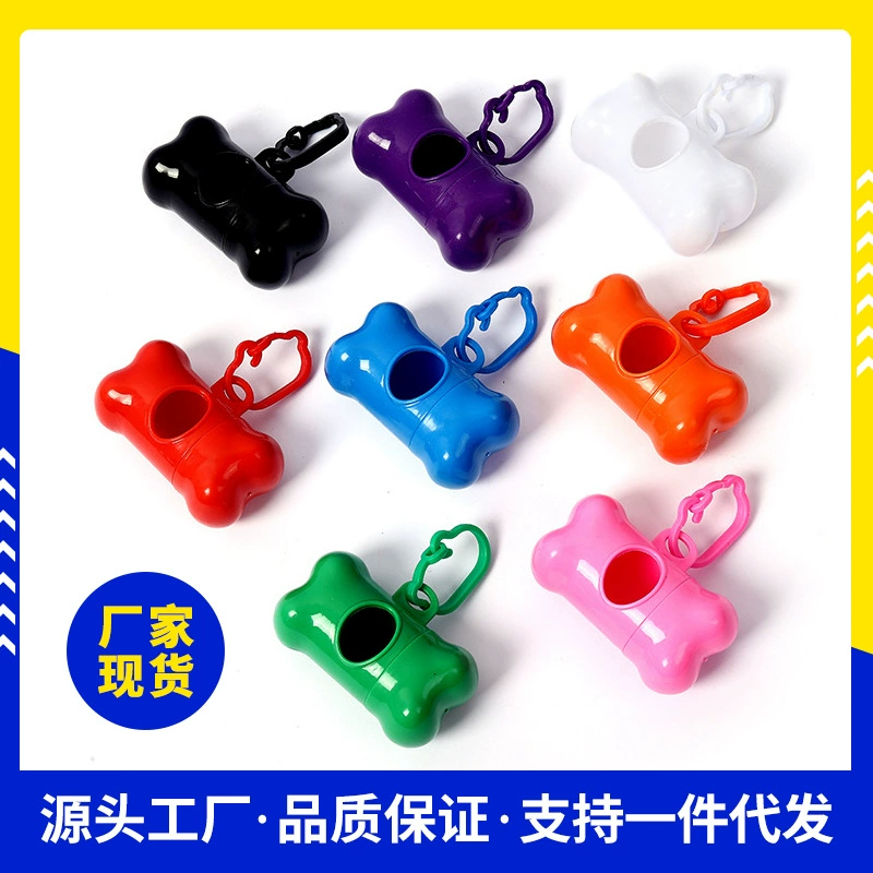 Pet Light Bone Подписчик для собак Коробка для мусора Pet Чистящие средства крюк портативный очиститель