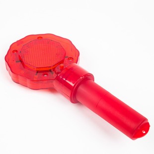 Plum Blossom Lamp Night Warning Traffic Road Construction Road Cone Lamp Led Roadblock Handheld Warning Light Signal Light