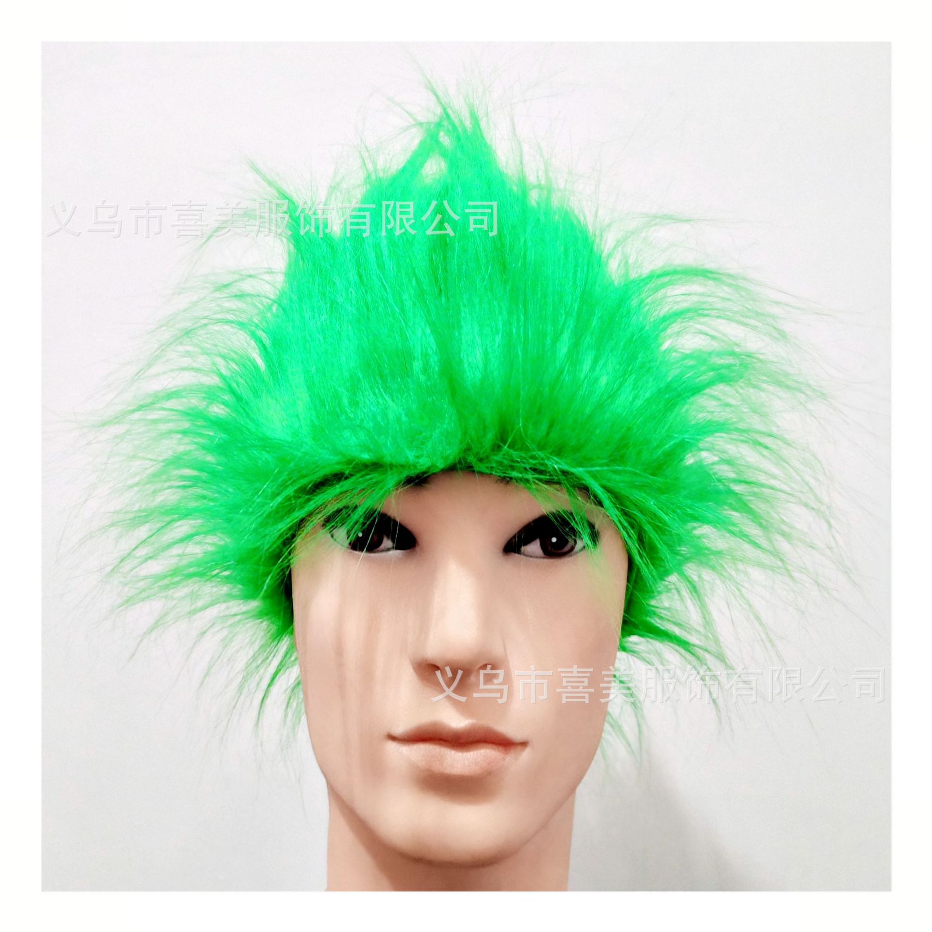Halloween Trolls Plush Hat Headgear Christmas Stage Performance Cheering Props Cosplay