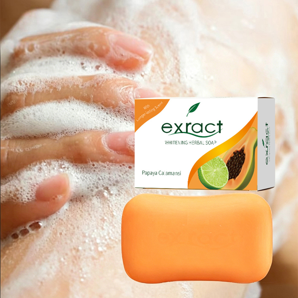 Sudáfrica comercio exterior explosivo papaya, extracto de papaya, aceite esencial, jabon de baño limpio y naranja hecho a mano image 5