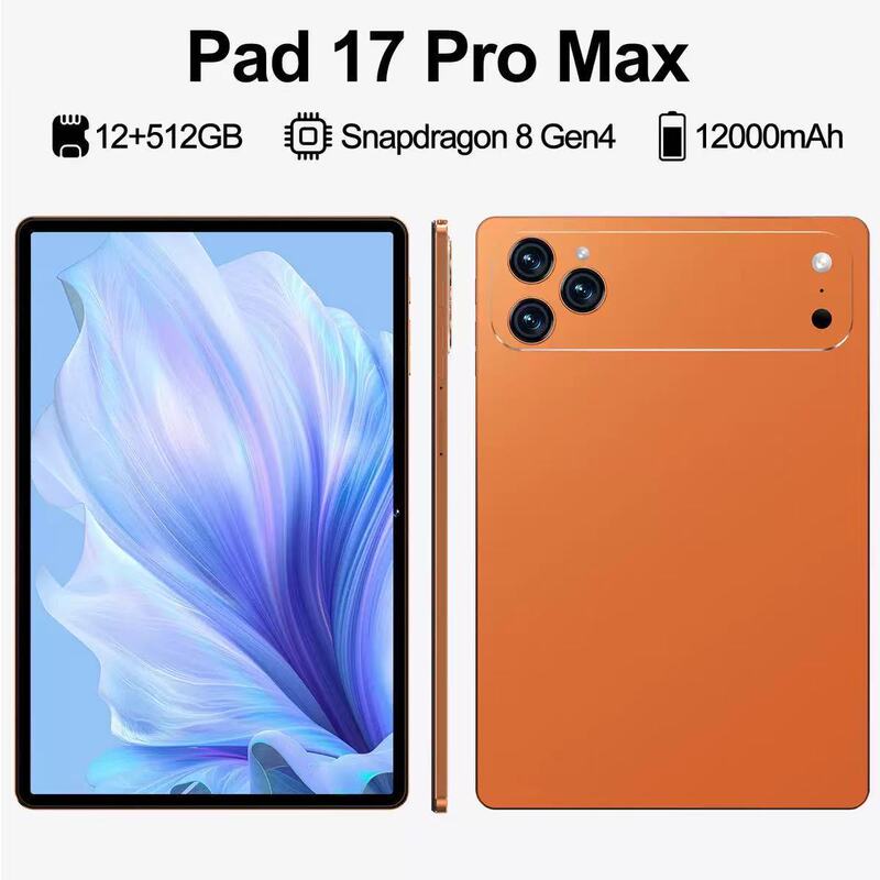 2025 New I17ProMax Cross-Border Tablet PC 10inch IPS Screen Dual SIM Dual Standby 5G Calling Direct from Manufacturer