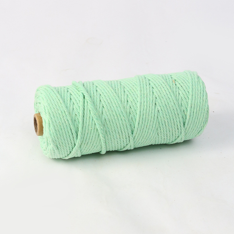 2mm3mm4mmマルチ仕様カラー手作りコットンロープ素材ボトル缶巻き手工芸品編みコットンロープ素材|undefined