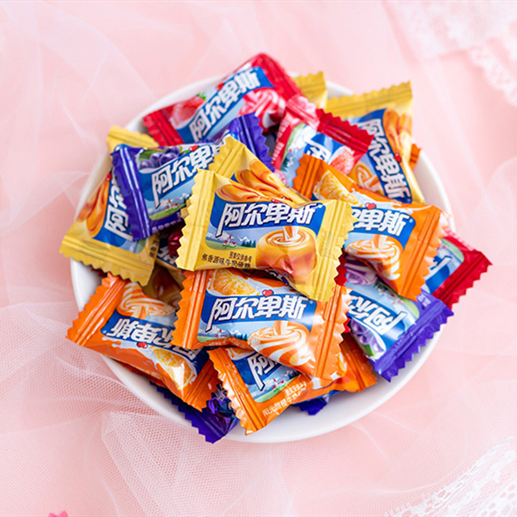 阿爾卑斯牛奶糖 多口味供選散稱稱重一袋5斤約650顆