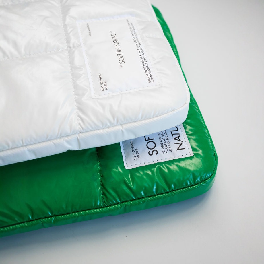 INS 한국 두꺼운 면 부드러운 내부 가방 면 충격 방지 노트북 13 인치 15 인치 컴퓨터 가방 보호 커버