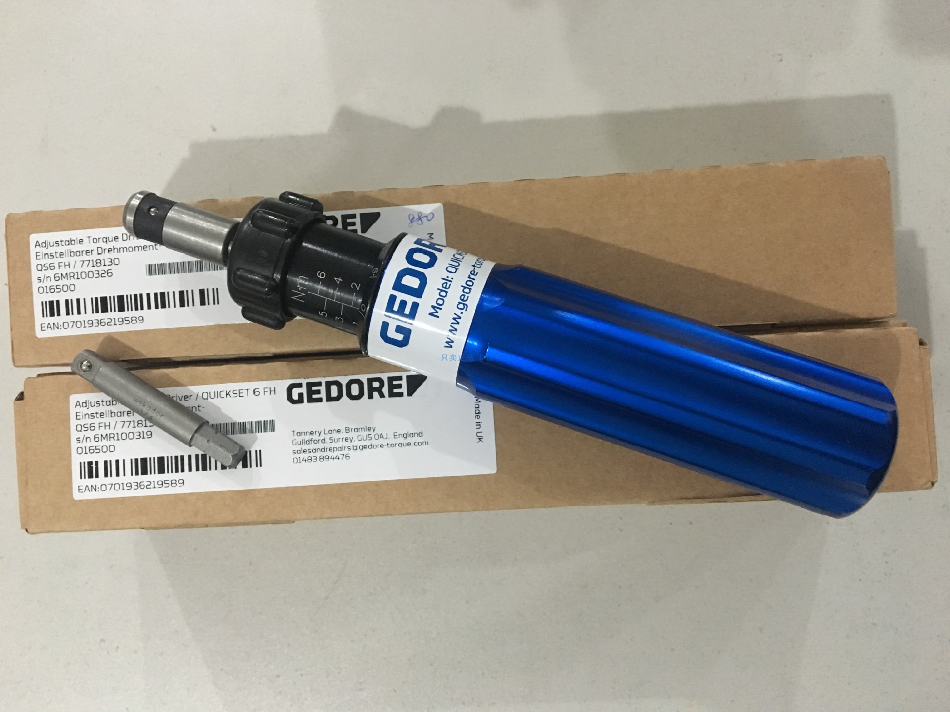 扭力螺丝刀016800 吉多瑞Quickset 扭矩40-80lbf.in