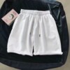 Solid Shorts White