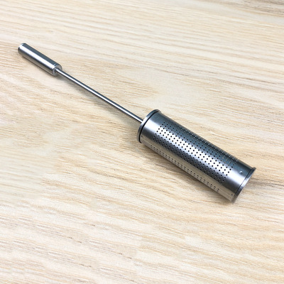 304不锈钢茶漏泡茶棒茶管 创意茶叶勺泡茶滤器过滤器烟斗茶漏|ms
