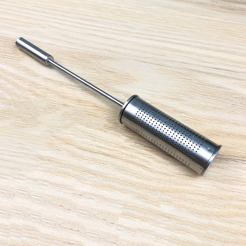 304不锈钢茶漏泡茶棒茶管 创意茶叶勺泡茶滤器过滤器烟斗茶漏|ms