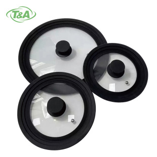 Factory wholesale multi-functional silicone lid multi-size specifications three-in-one sealed low-pressure glass silicone lid