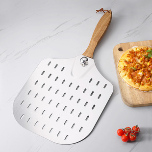 Stainless steel square folding pizza shovel pizza oven shovel transfer tool pizza shovel handle folding shovel suit