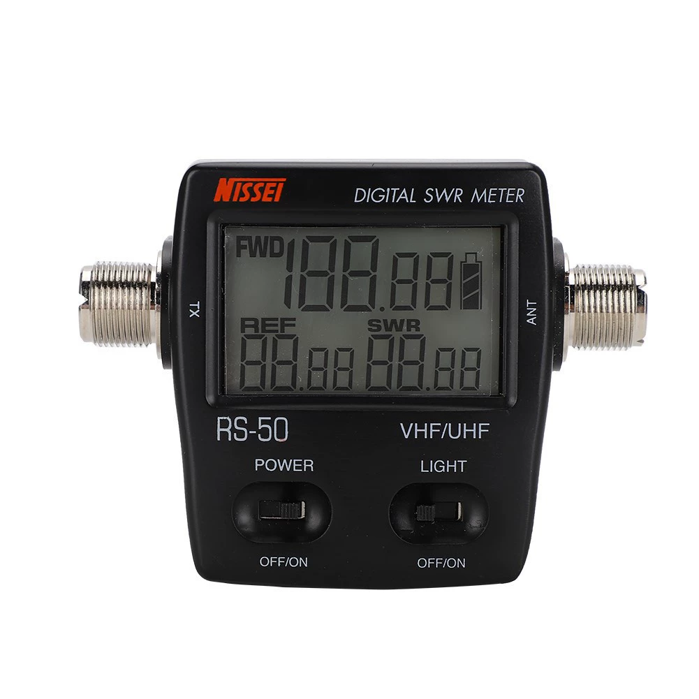 Тайвань Nasheng RS50 Youda красная точка портативный ЖК-цифровой измеритель стоячей волны 125-525 МГц
