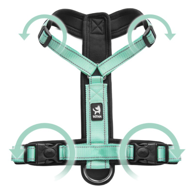 Nueva correa de perro anti-rotura correa de pecho correa de mascota reflectante correa de pecho de perro pequeño y mediano
