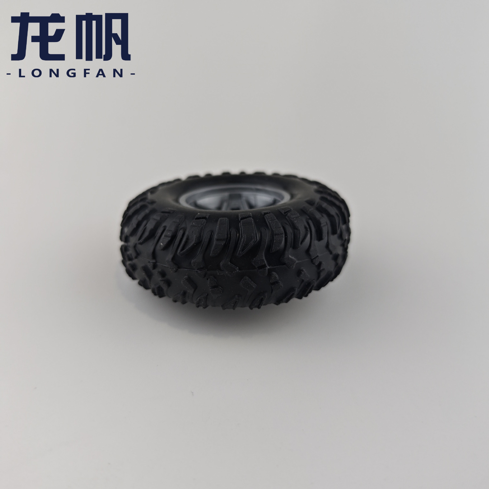 现货55mm玩具车轮橡胶儿童遥控车越野攀爬玩具车轮胎diy配套