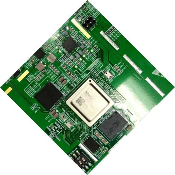 单片机控制定位灯的电路板设计PCBA打样,中小批量定加工(环保)