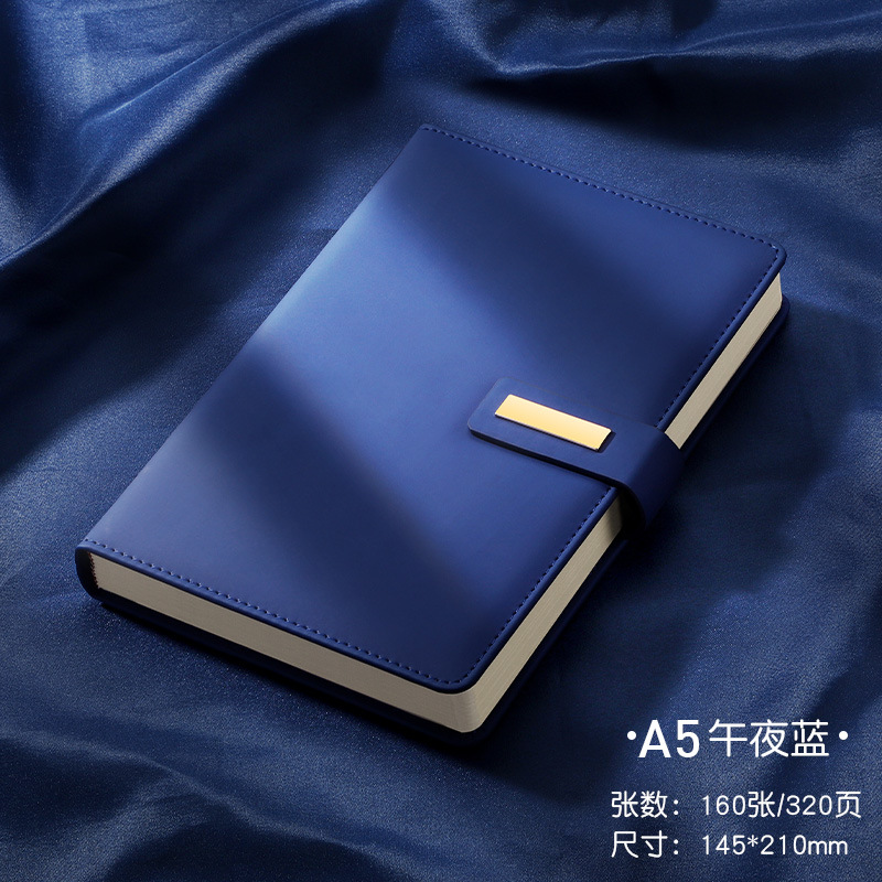 Cuaderno de negocios caja de regalo traje en stock de gama alta a5 registro de reunión de oficina notebook actividad regalo personalización