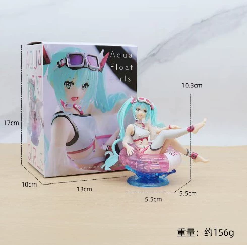 Фигурка Hatsune Miku, ПВХ, ~23 см — варианты Sakura и Cinderella в коробке