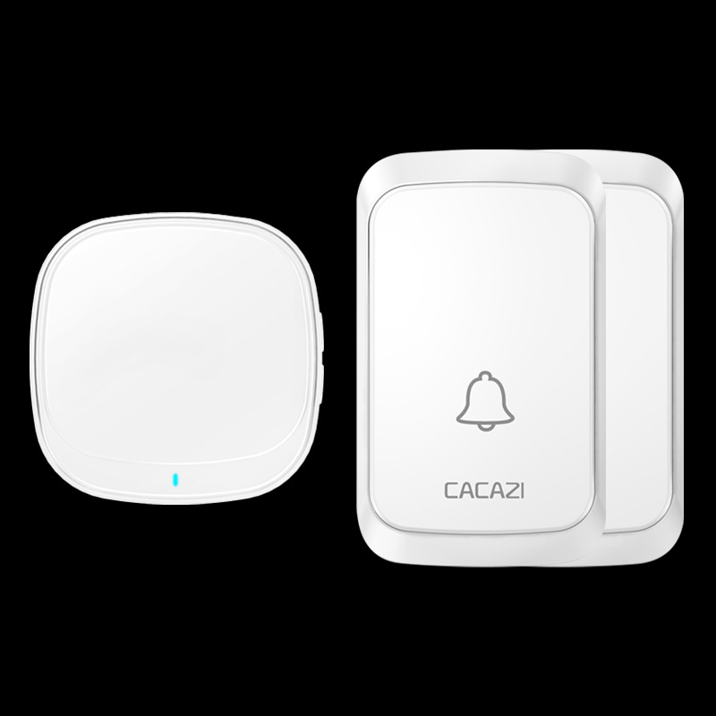 家用无线门铃二拖一老人呼叫器智能门铃音乐叮咚数码遥控USB门铃