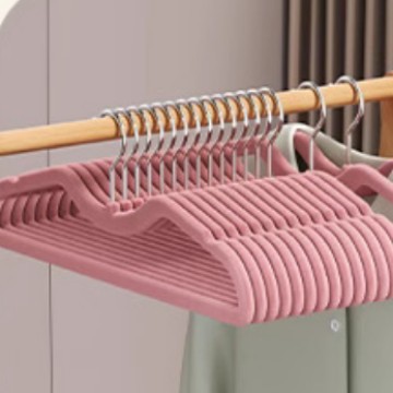 짧은 목 핑크 실버 후크