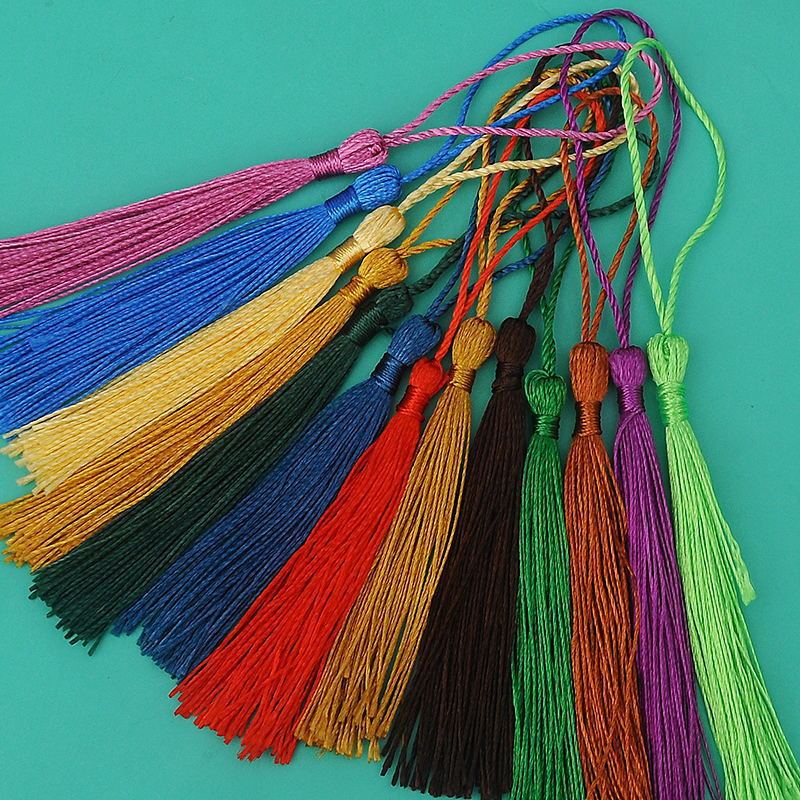 Factory Direct Sales New Mop Tassel Hanging Tassel God of Wealth Pendant DIY Handmade Bookmark Tassel Invitation Red Envelope Hanging Tassel Factory Direct Sales New Mop Tassel Hanging Tassel God of Wealth Pendant DIY Handmade Bookmark Tassel Invitation Red Envelope Hanging Tassel